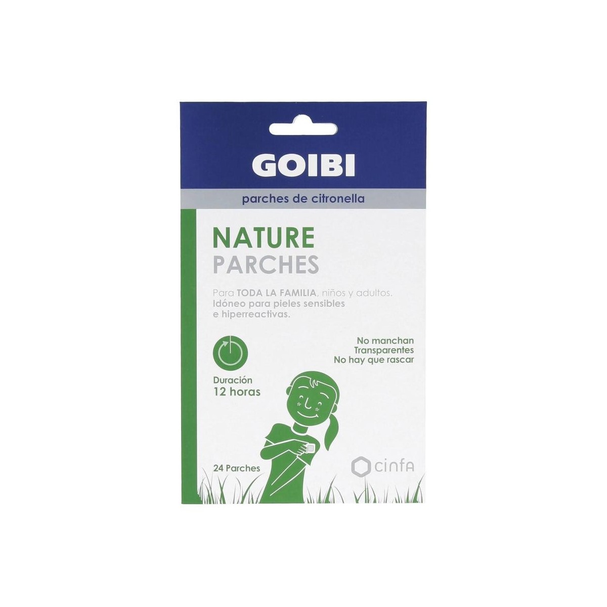 GOIBI PARCHES ADH CITRONELA SOBRE LA ROPA  24