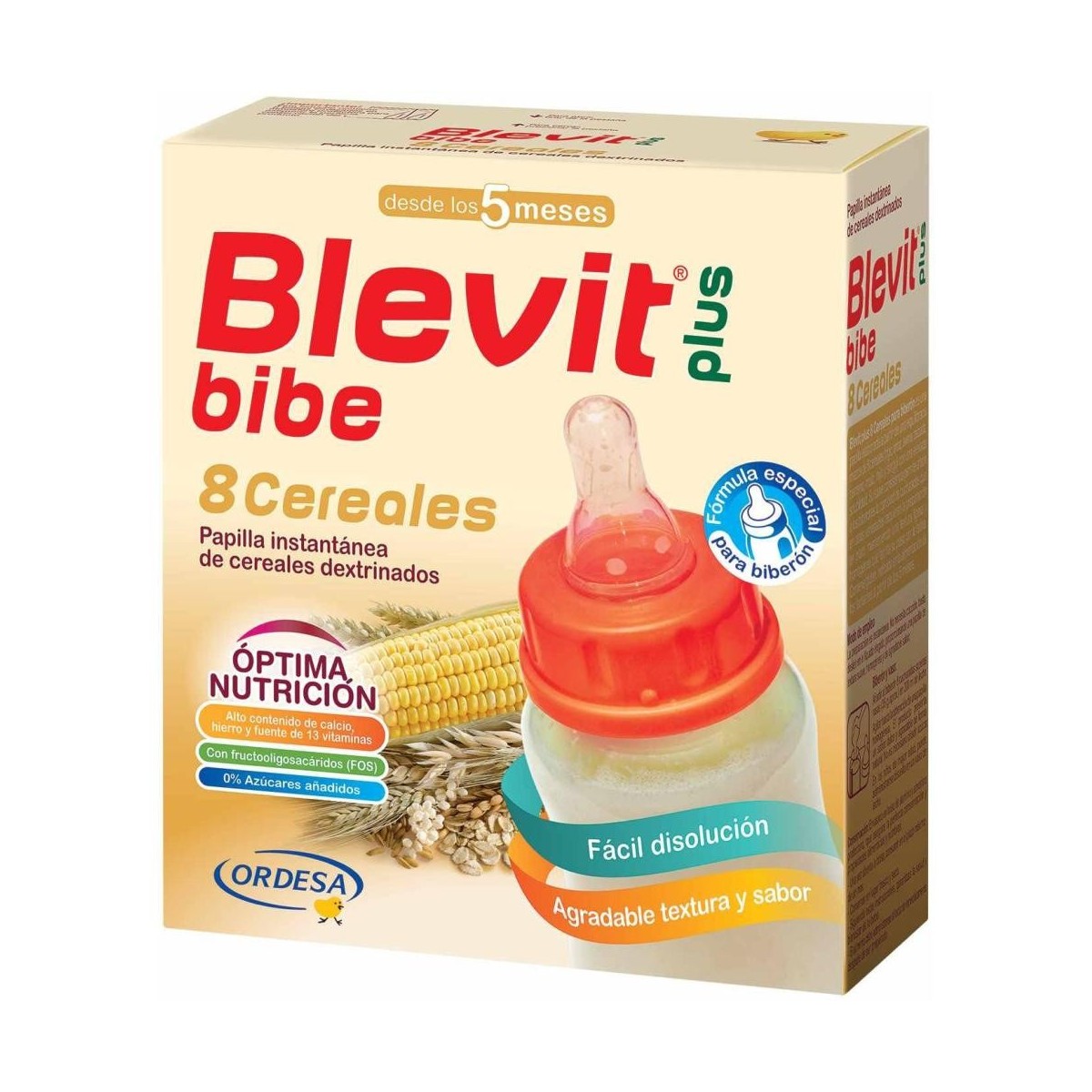 BLEVIT PLUS 8 CEREALES PARA BIBERON  600 G   