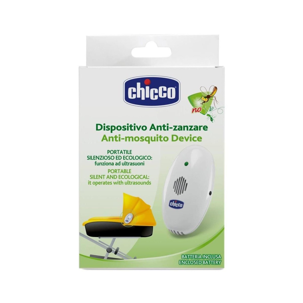 ANTIMOSQUITOS DISPOSITIVO ULTRASONICO CHICCO 