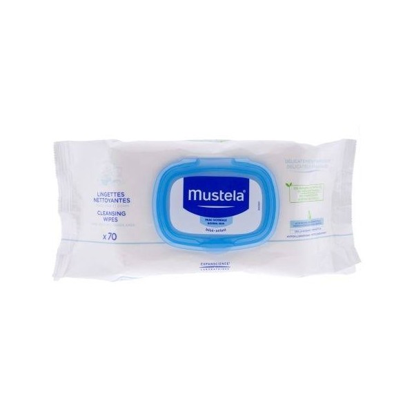 MUSTELA TOALLITAS HUMEDAS SUAVIZANTES 70 U RE