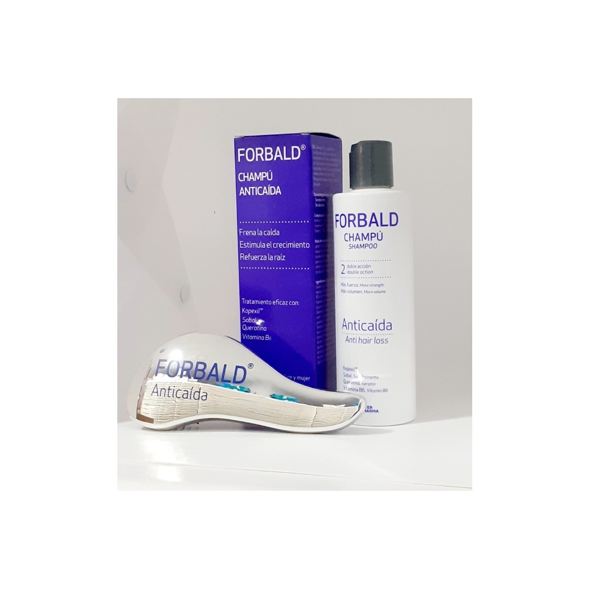 FORBALD CHAMPU REFORZADOR CABELLOS 250 ML...