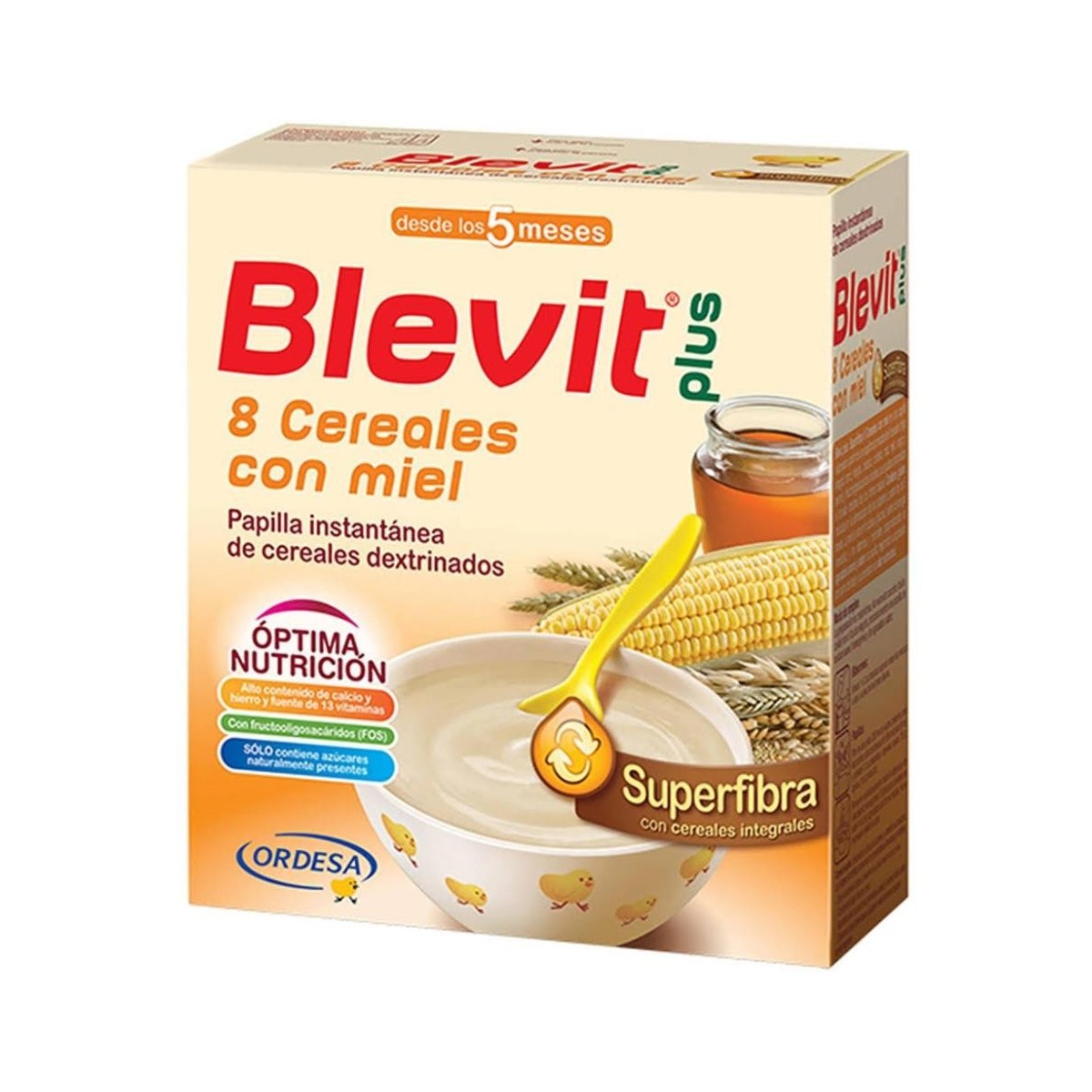 BLEVIT PLUS 8 CER MIEL GAMA SUPERFIBRA 700 G 