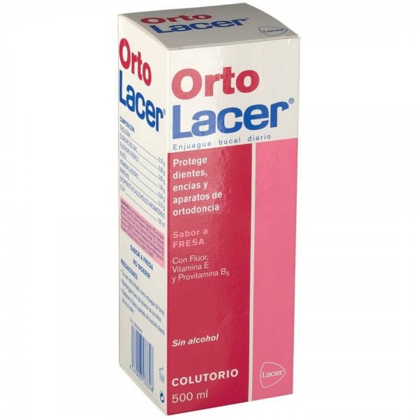 Lacer Colutorio Ortolacer Fresa 500 ml