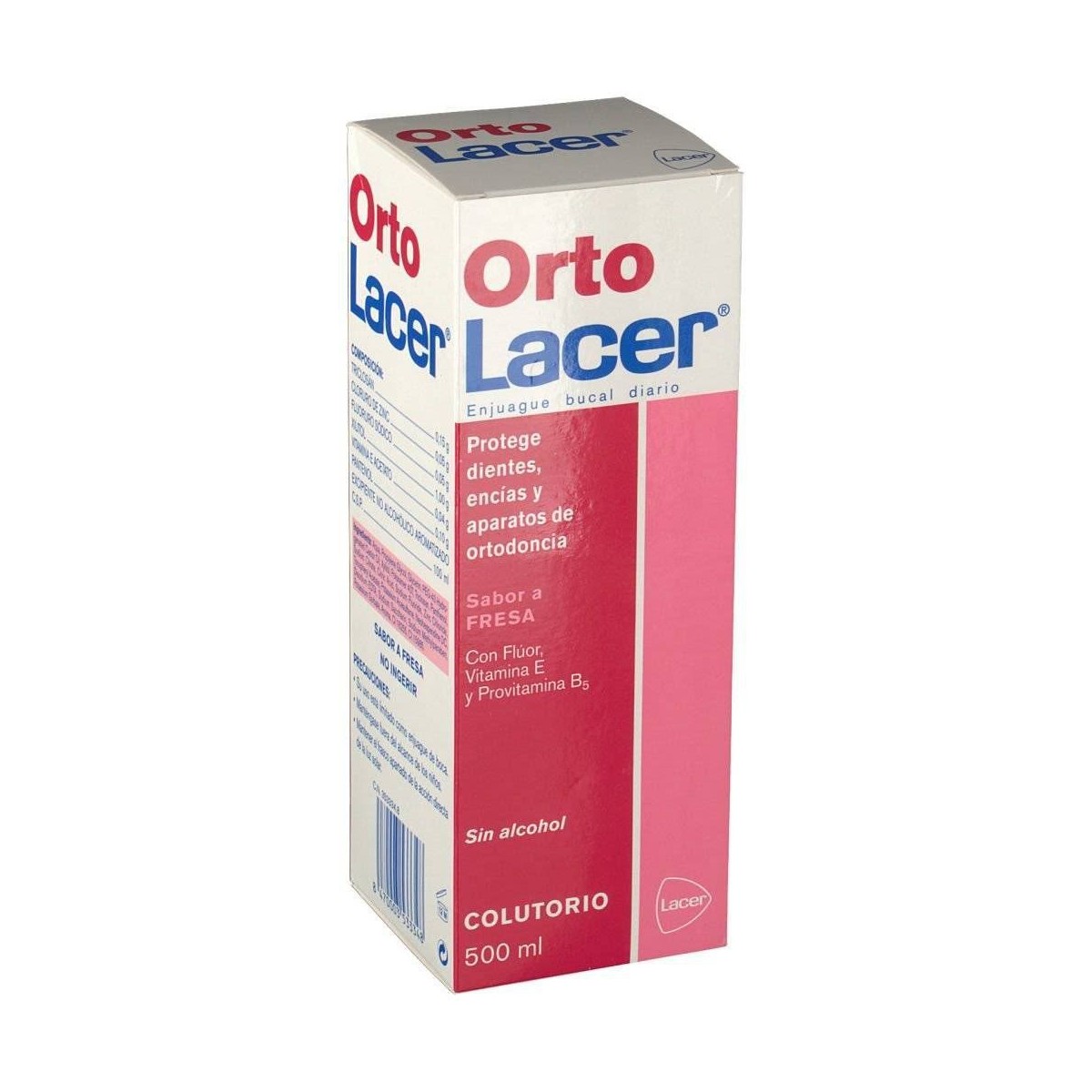 Lacer Colutorio Ortolacer Fresa 500 ml