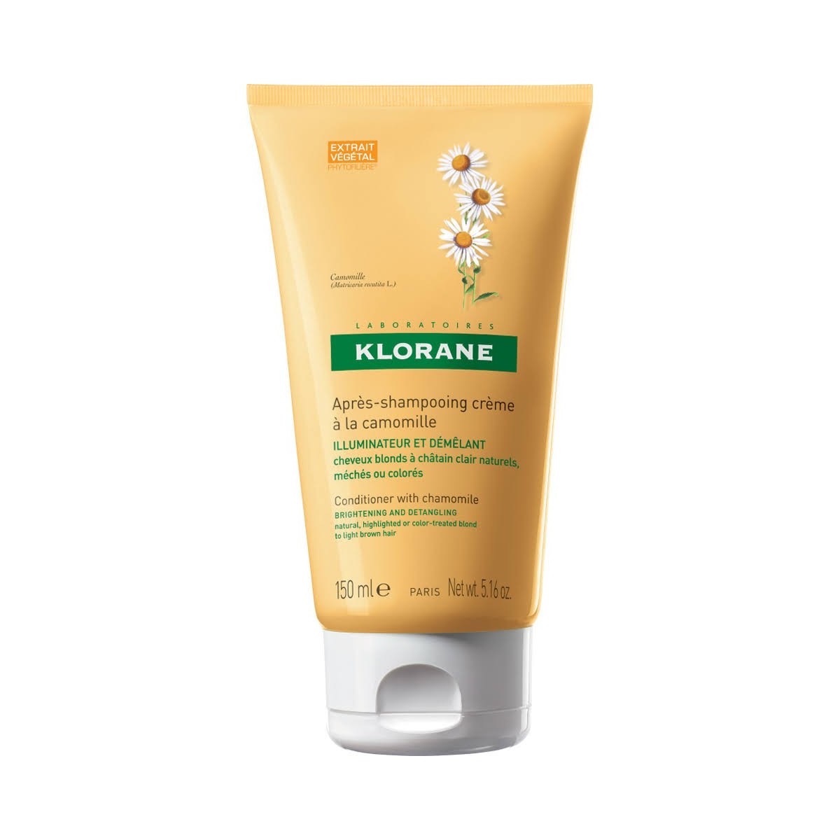 Klorane Crema Iluminadora Camomila 150 ml