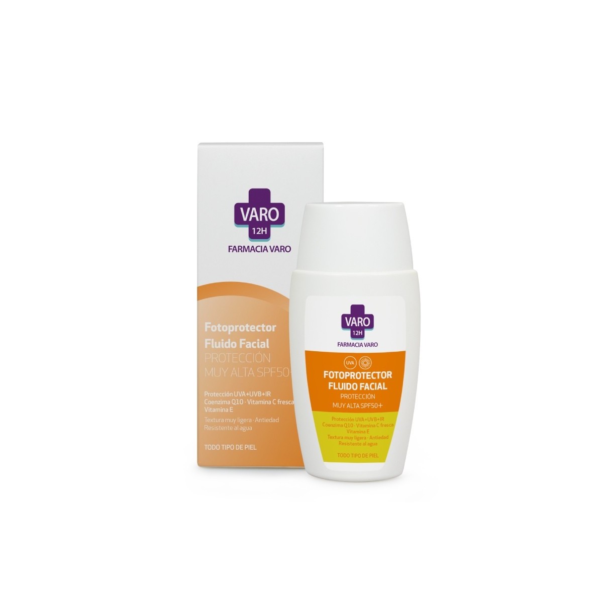 FOTOPROTECTOR FLUIDO FACIAL SPF 50