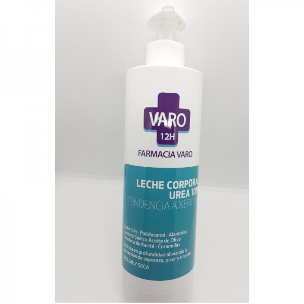 LECHE CORPORAL PIEL SECA UREA 10 TENDENCIA A XEROSIS