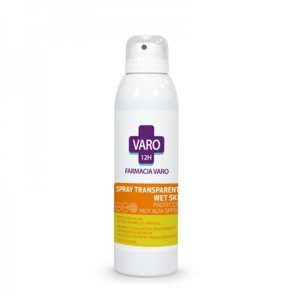 SPRAY TRANSPARENTE WET SKIN SPF50