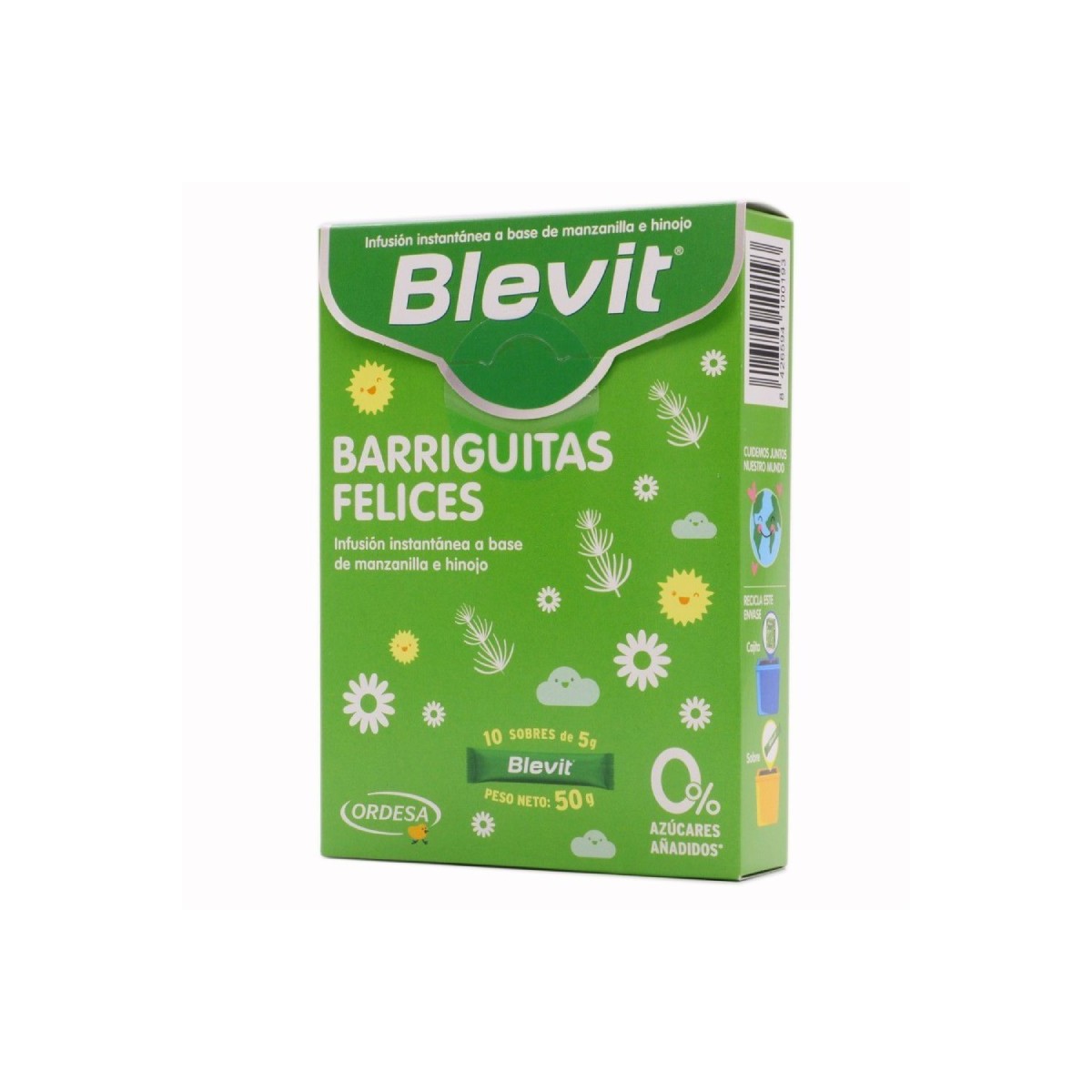 BLEVIT BARRIGUITAS FELICES  10 SOBRES X 5 G