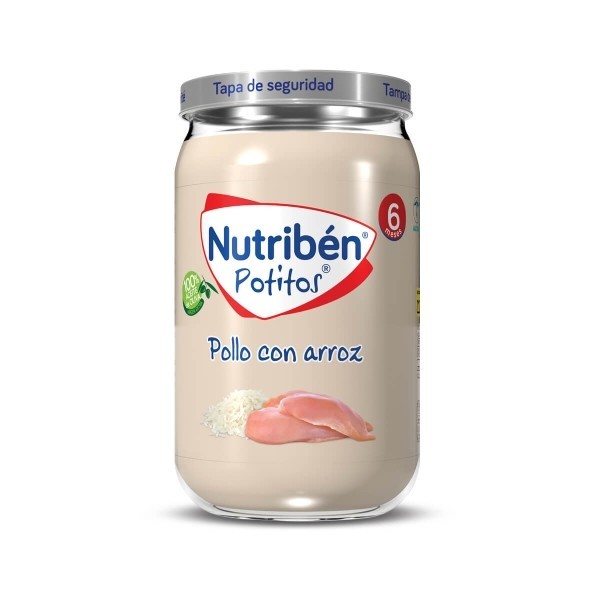 NUTRIBEN POLLO CON ARROZ  POTITO 235 G