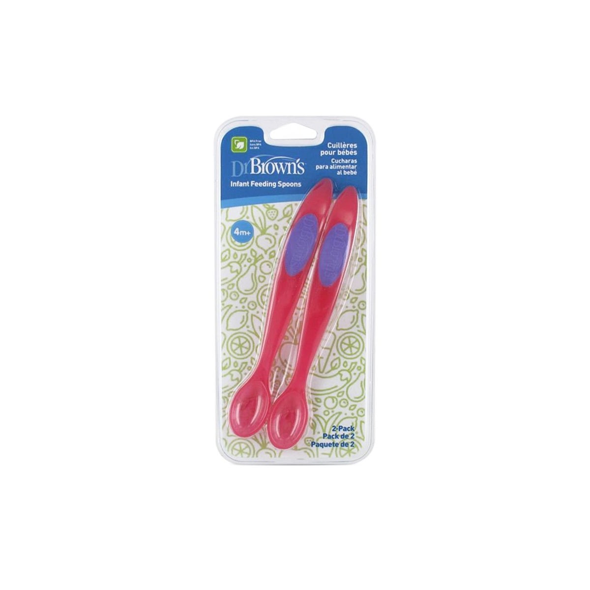 DR BROWNS CUCHARA ROSA 2U