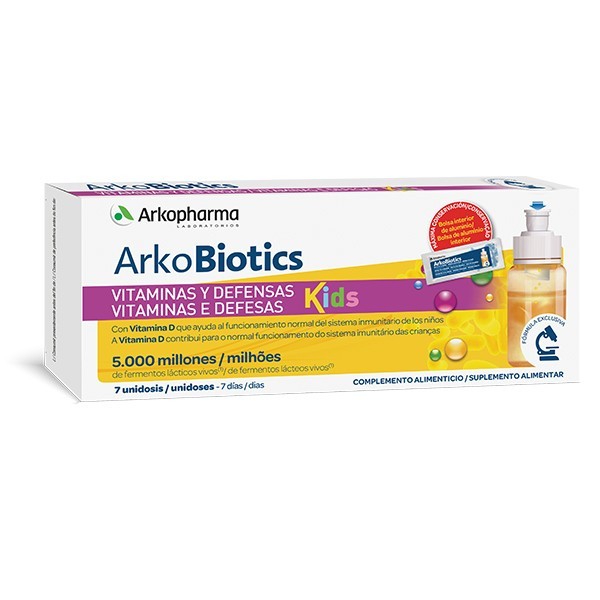 Arkobiotics Vitaminas y Defensas Niños con 12 vitaminas y...