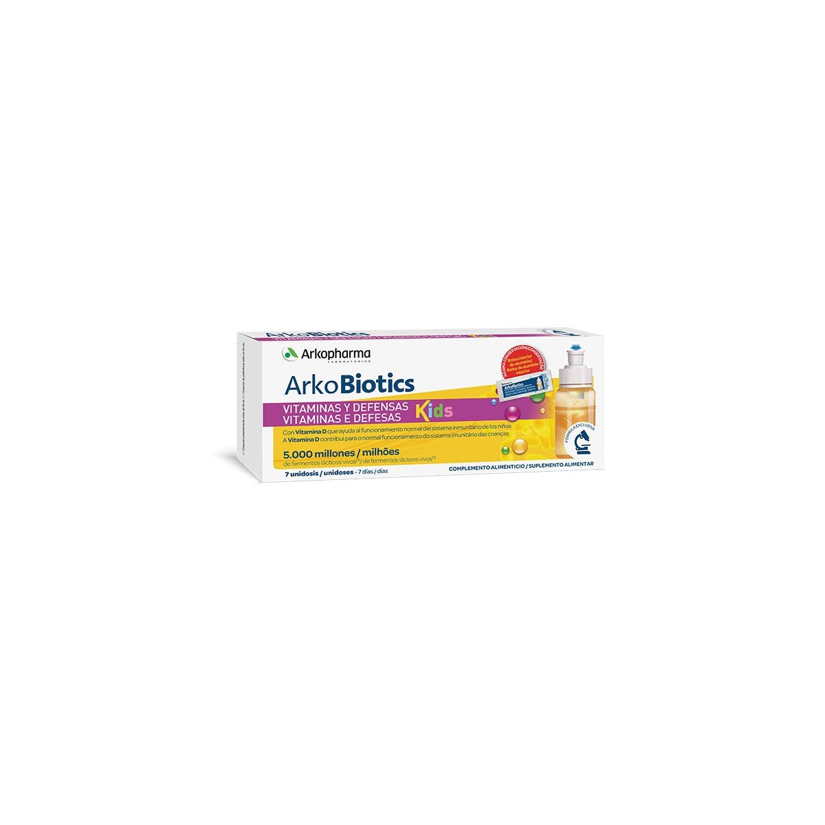 Arkobiotics Vitaminas y Defensas Niños con 12...