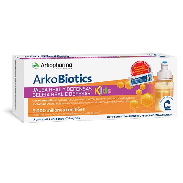Arkobiotics Jalea Real Y Defensas Niños – 7 dosis