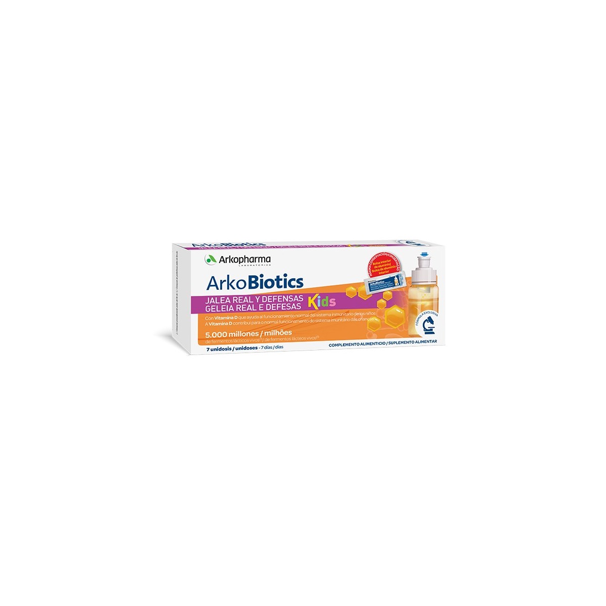 Arkobiotics Jalea Real Y Defensas Niños – 7 dosis