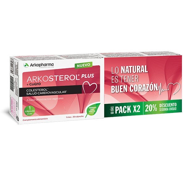 Arkosterol Plus pack – 60 cápsulas