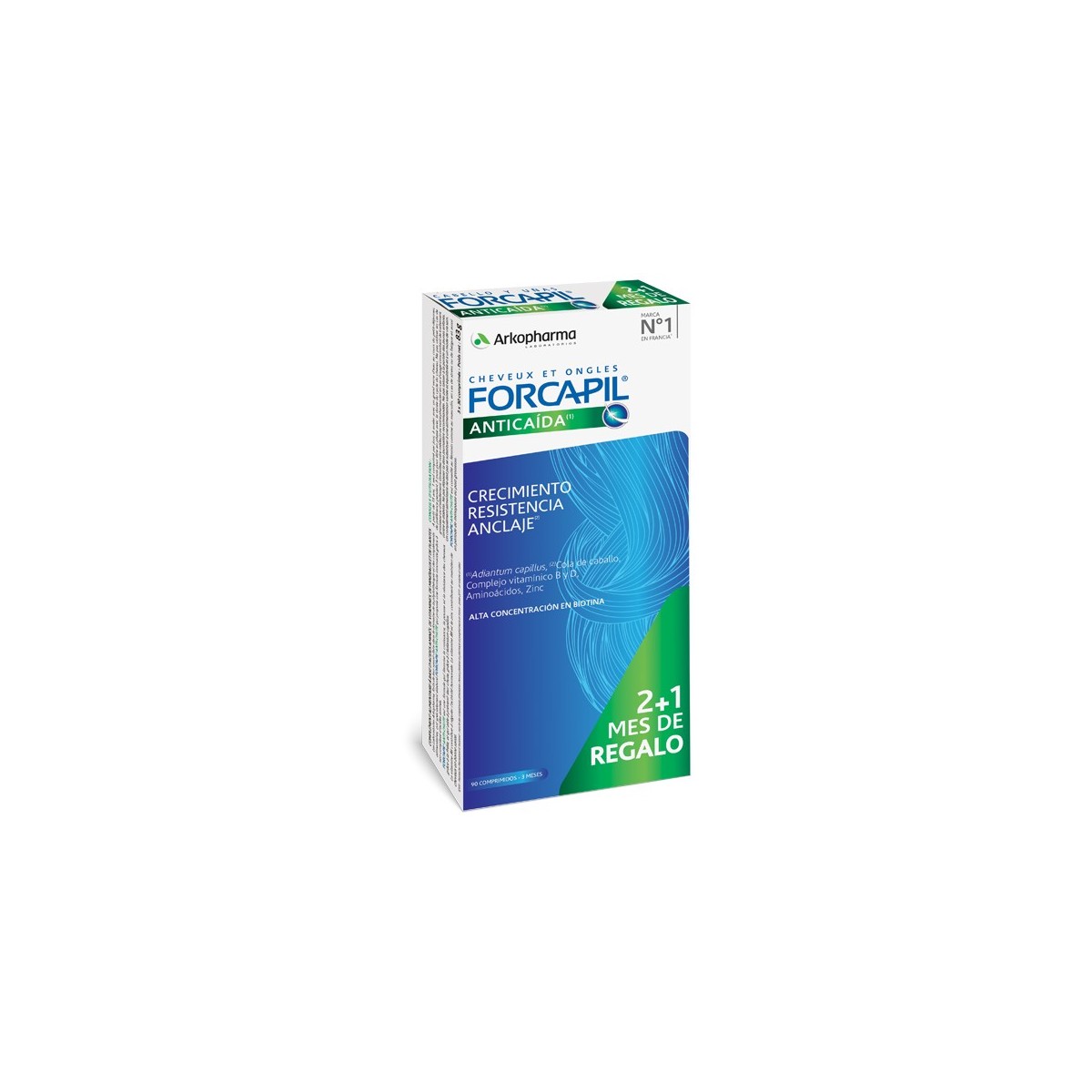 Forcapil Anticaída 30 cápsulas 21mes de regalo