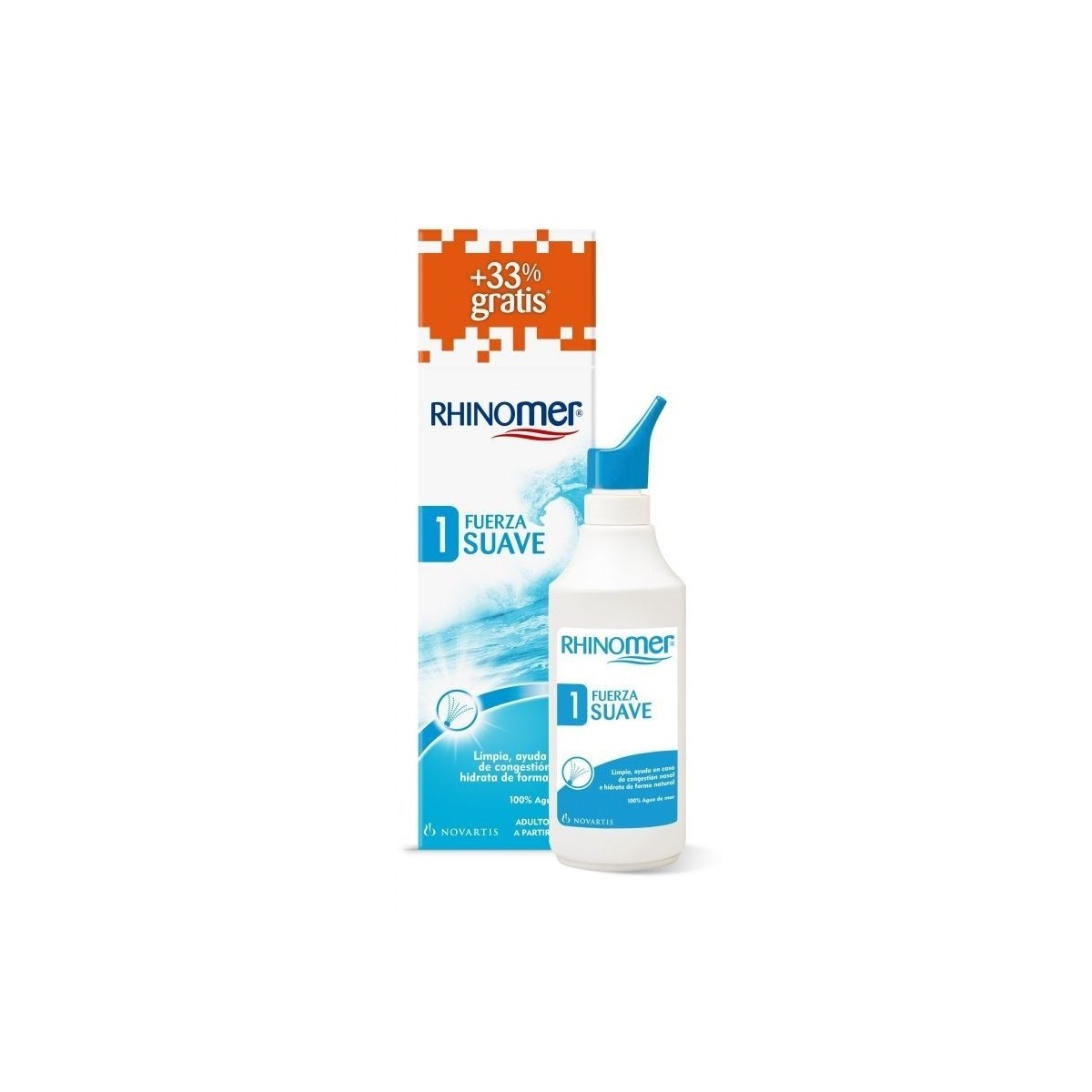 RHINOMER F1 LIMPIEZA NASAL  NEBULIZADOR 180 ML