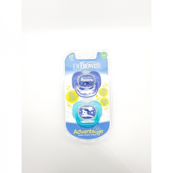  DR BROWNS ADVANTAGE CHUPETE SILICONA REVERSIBLE T1 