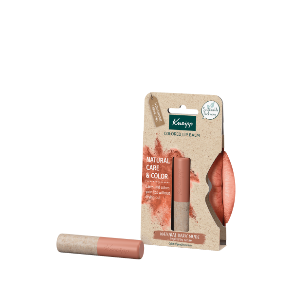 KNEIPP BALSAMO LABIAL CON COLOR NATURAL DARK NUDE