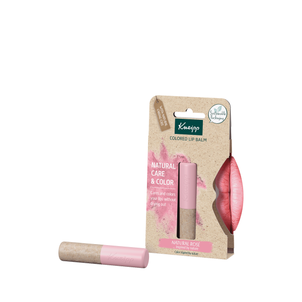 KNEIPP BALSAMO LABIAL CON COLOR NATURAL ROSE