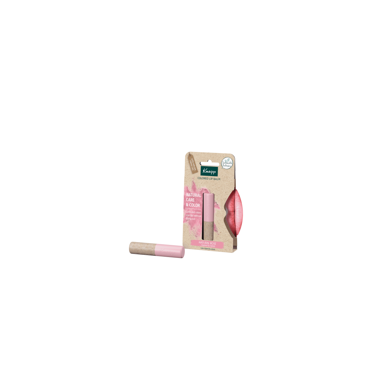KNEIPP BALSAMO LABIAL CON COLOR NATURAL ROSE