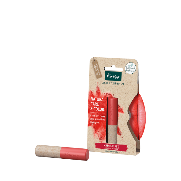 KNEIPP BALSAMO LABIAL CON COLOR NATURAL RED