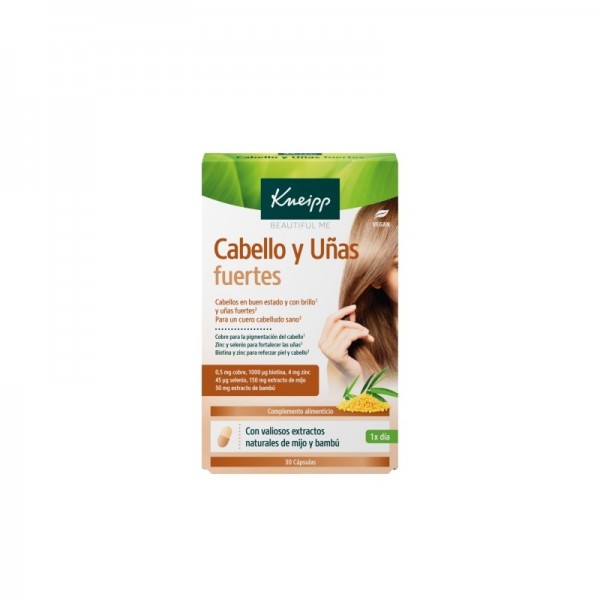 KNEIPP CABELLO Y UÑAS FUERTES  30 CAPSULAS