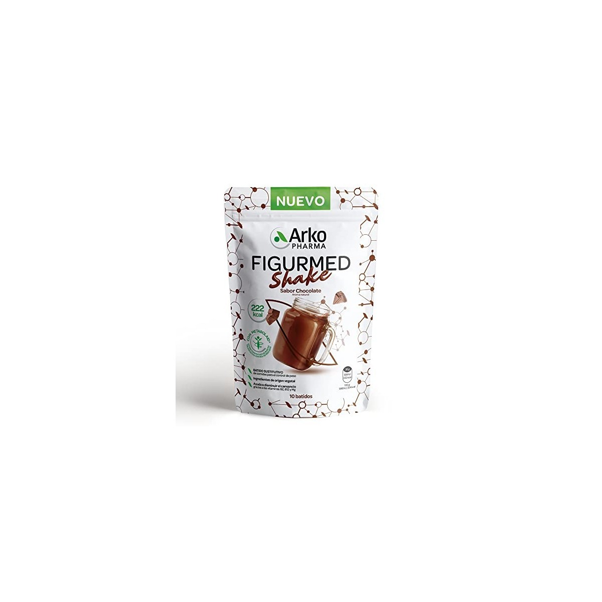 Figurmed Shake Batido sabor chocolate