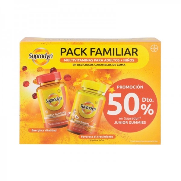 SUPRADYN PACK FAMILIAR MULTIVITAMINAS PARA ADULTOS Y  NIÑOS