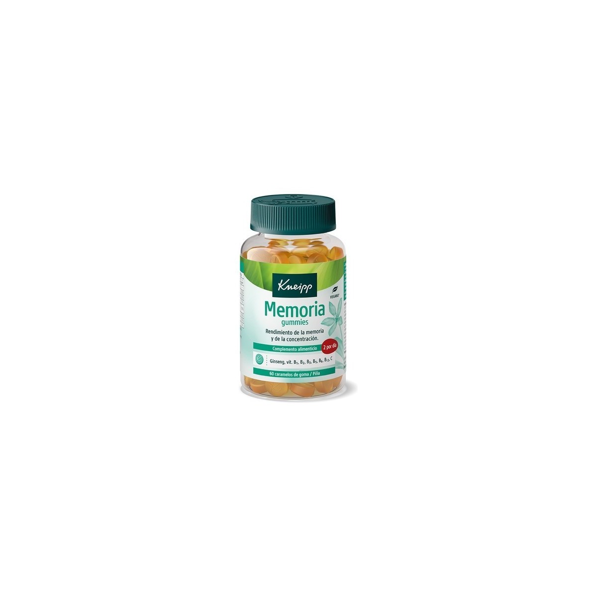 KNEIPP MEMORIA  60 GUMMIES SABOR PIÑA