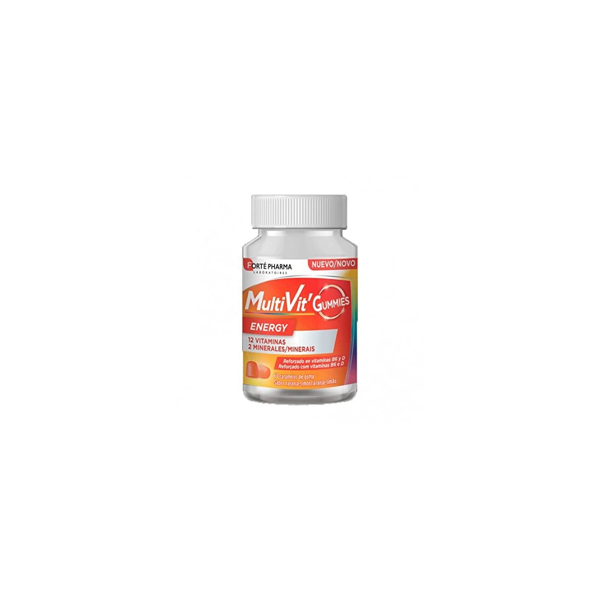 MULTIVIT ENERGY GUMMIES  60 CARAMELOS DE GOMA