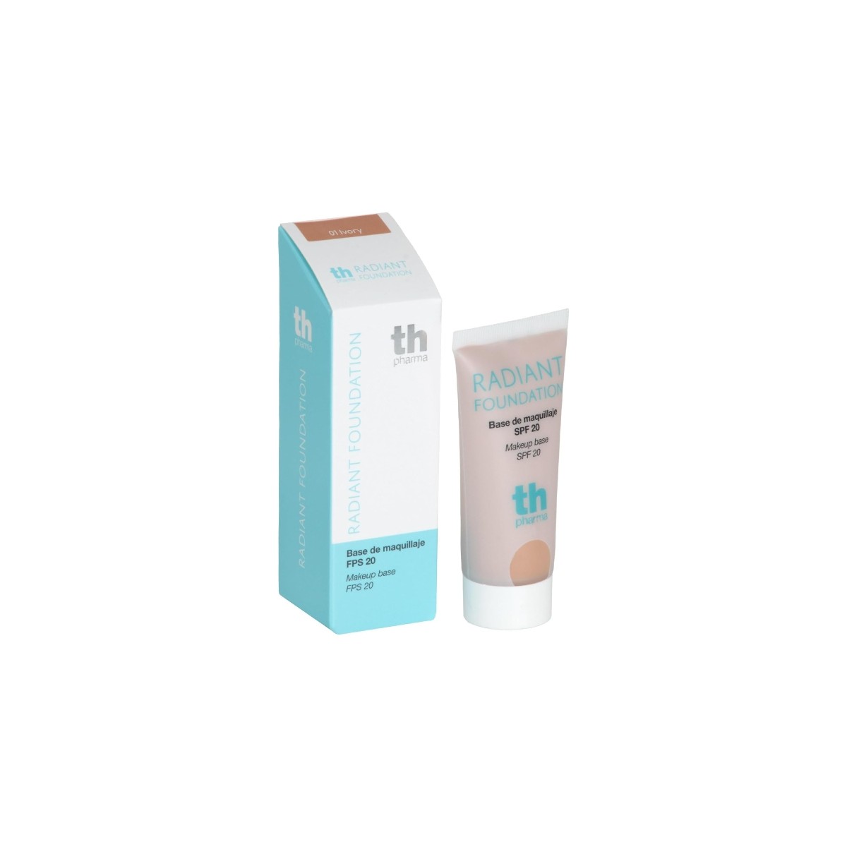 Base de maquillaje Radiant Foundation  40 ml...