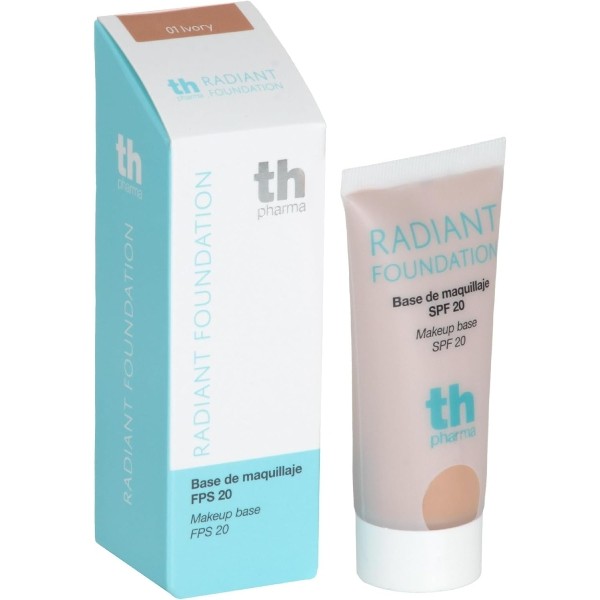 Base de maquillaje Radiant Foundation  40 ml (01 Ivory)