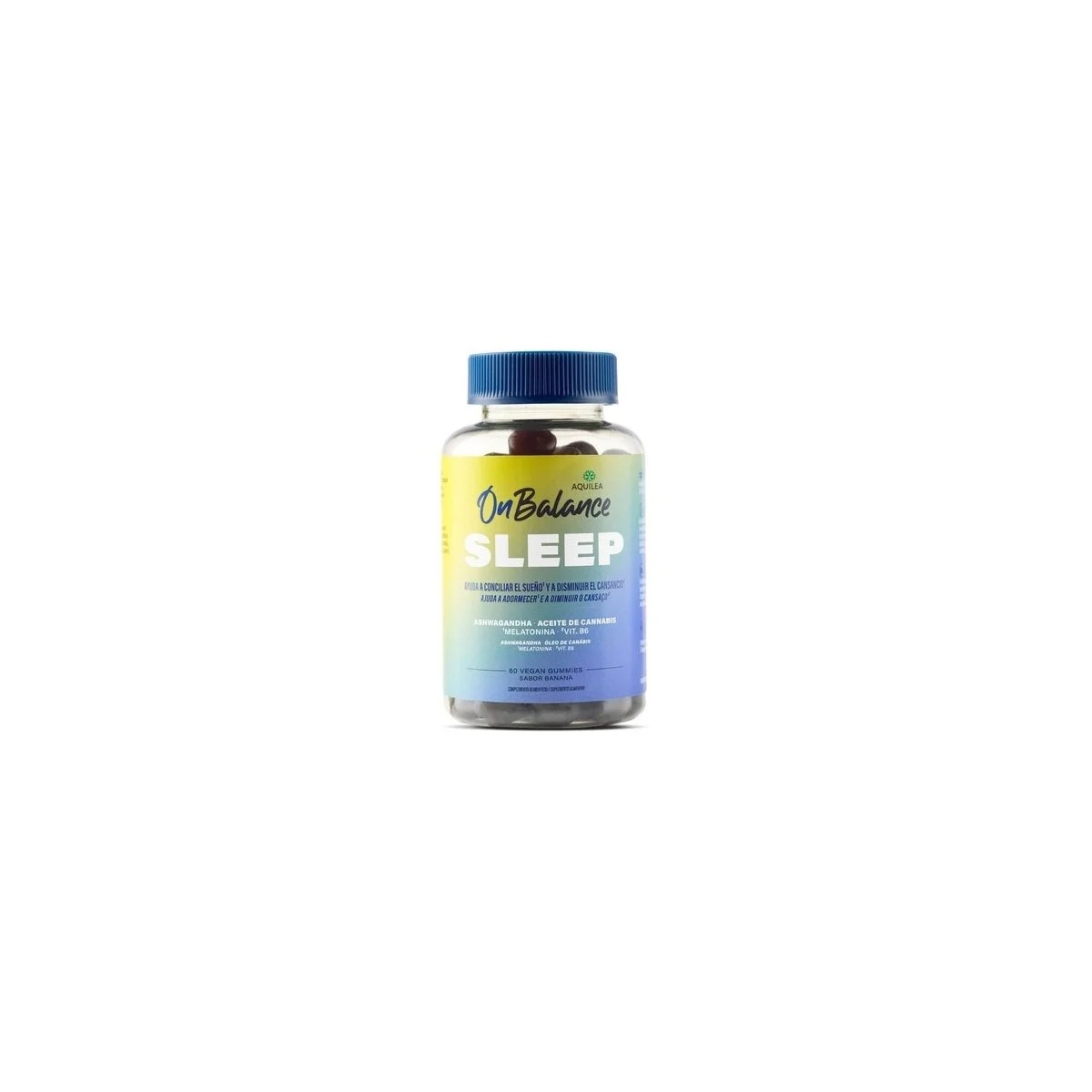 AQUILEA ONBALANCE SLEEP 60 GOMINOLAS SABOR PLÁTANO