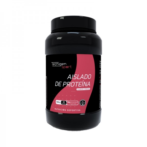 AISLADO DE PROTEINA SABOR FRESA TECNIGEN 1KG