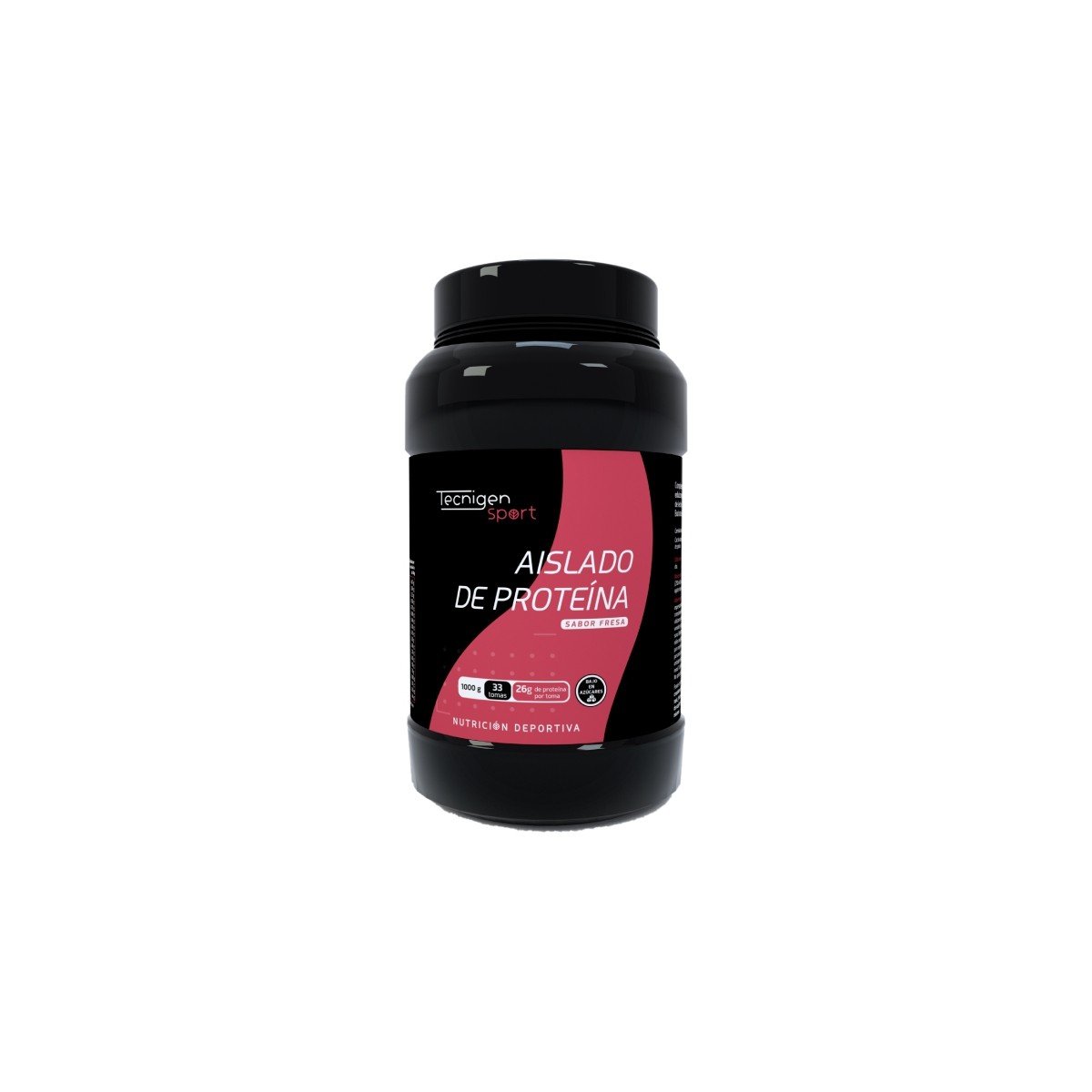 AISLADO DE PROTEINA SABOR FRESA TECNIGEN 1KG