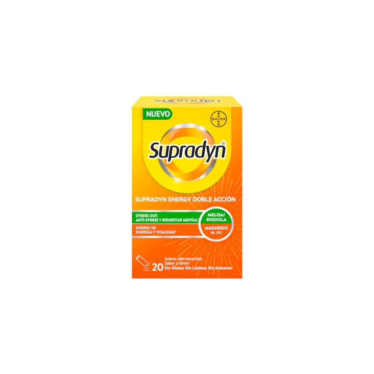 SUPRADYN ENERGY DOBLE ACCION  20 SOBRES...