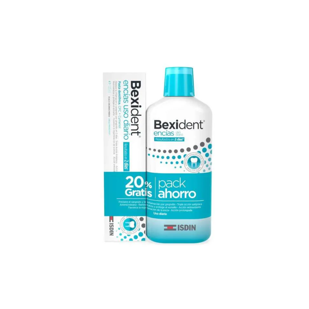 BEXIDENT PACK ENCIAS  COLUTORIO/PASTA 20% GRATIS