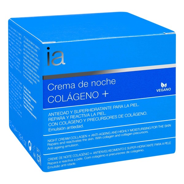 Interapothek crema noche colágeno + 50ml