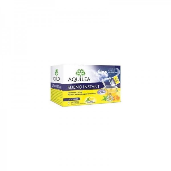 AQUILEA SUEÑO INSTANT 1,95 MG  25 SOBRES SABOR MELISA LIMON