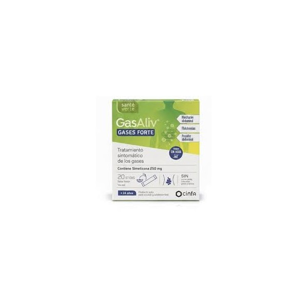 SANTE VERTE GASALIV GASES FORTE  20 STICKS