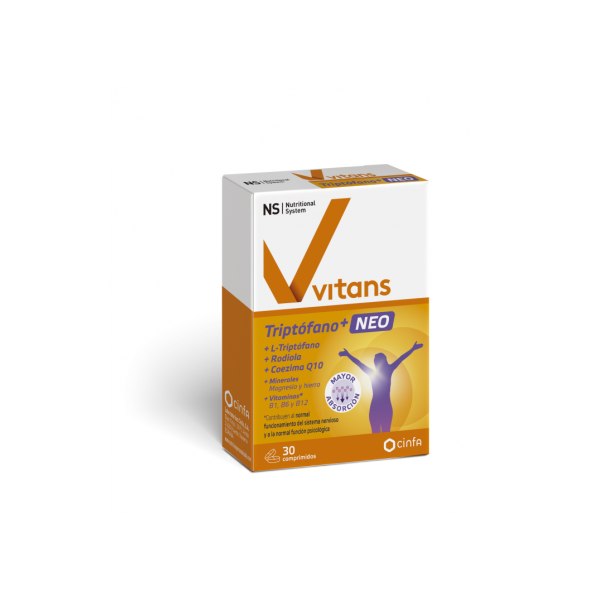 NS VITANS TRIPTOFANO+ NEO  30 COMPRIMIDOS