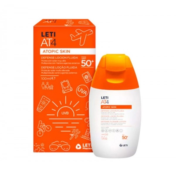 LETI AT4 DEFENSE PHOTOPROTECT FLUIDO SPF 50  1 ENVASE 100 ML