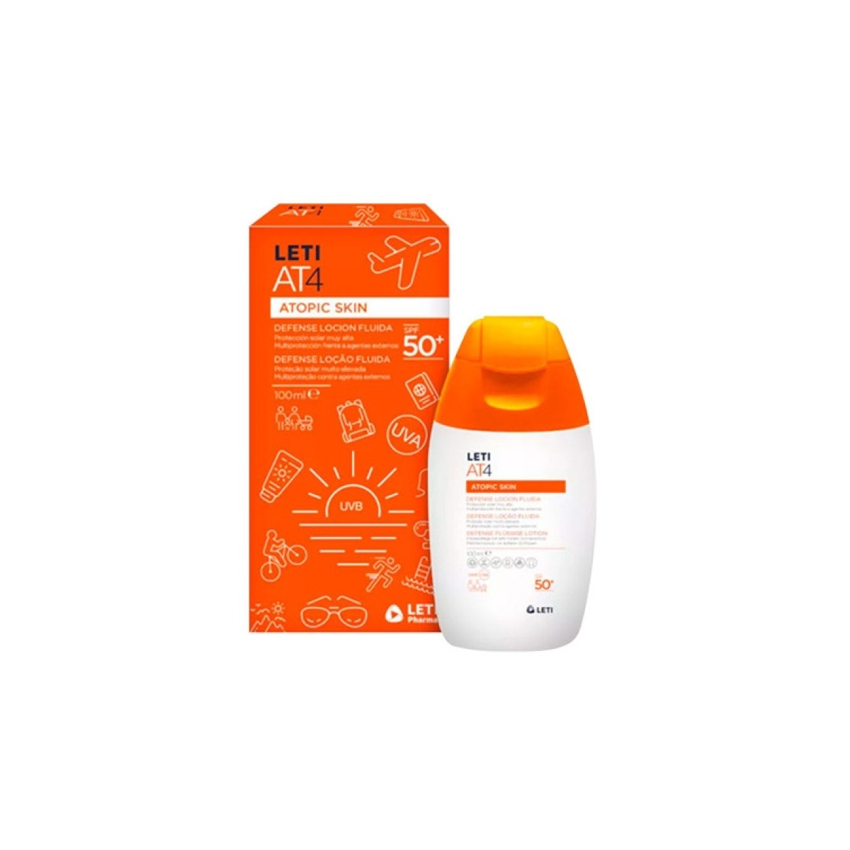 LETI AT4 DEFENSE PHOTOPROTECT FLUIDO SPF 50  1...