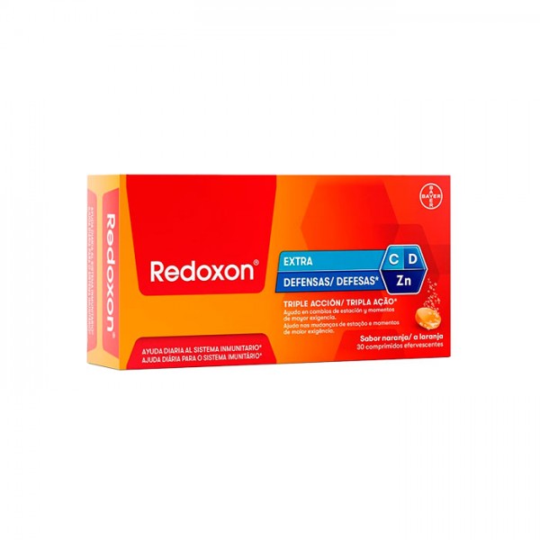 REDOXON EXTRA DEFENSAS TRIPLE ACCIÓN VITAMINA C + D +...