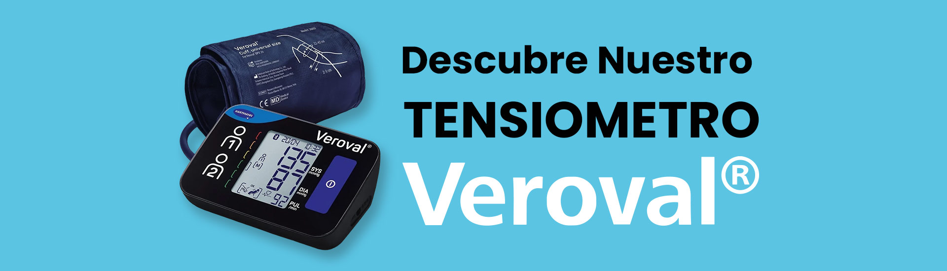 Descubre nuestro TENSIOMETRO Veroval